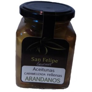 Aceituna Gordal Rellena de Arándano Caramelizada